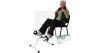 Simple pedal exerciser - stoelfiets - arm en been trainer (nieuw model) dame