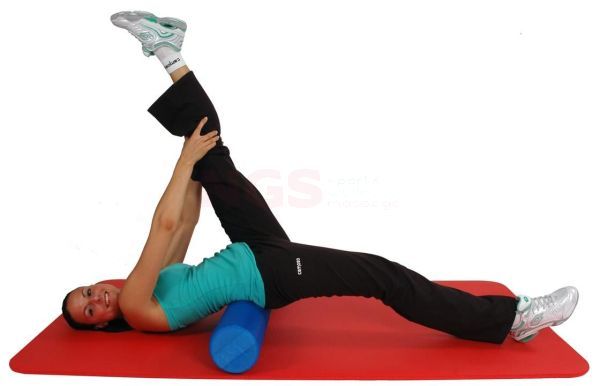 MamboMax Pilates Yoga foamroller 90 cm x15 cm