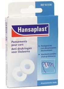 Hansaplast anti drukringen klein à 20 stuks Ø 22 mm