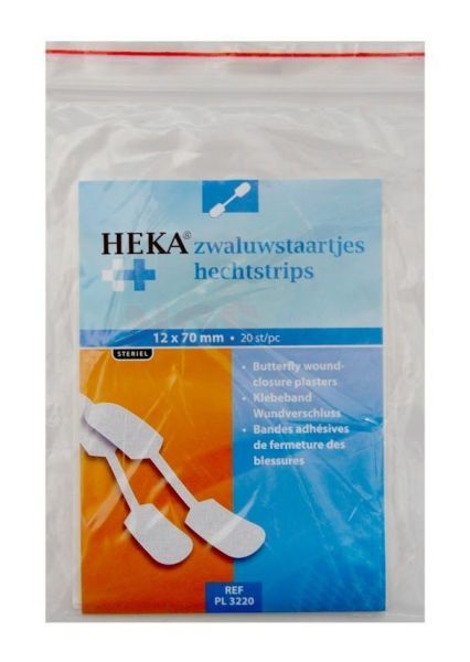 Zwaluwstaartjes 12 x 70 mm à 20 stuks verpakking