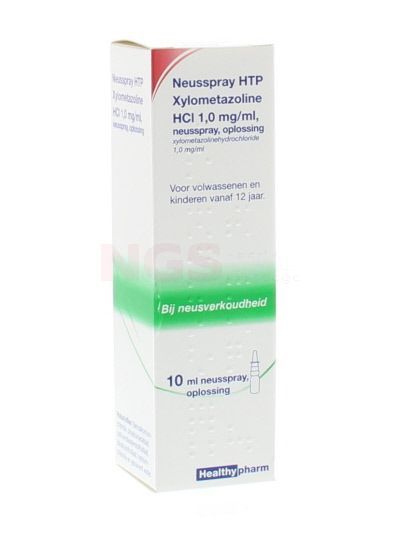 HTP neusspray Xylometazoline HCl 1,0 mg/ml flacon à 10 ml