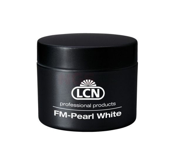 LCN FM Pearl White lichtuithardende gel (French) 10 ml