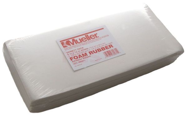 Mueller zelfklevend foam pakket 15,2 cm x 30,5 cm à 8 vellen