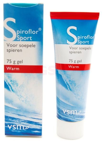 VSM Spiroflor sportgel warm 75 gram