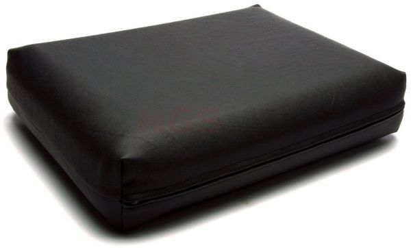 Massagekussen zacht 40 cm x 30 cm x 9 cm zwart
